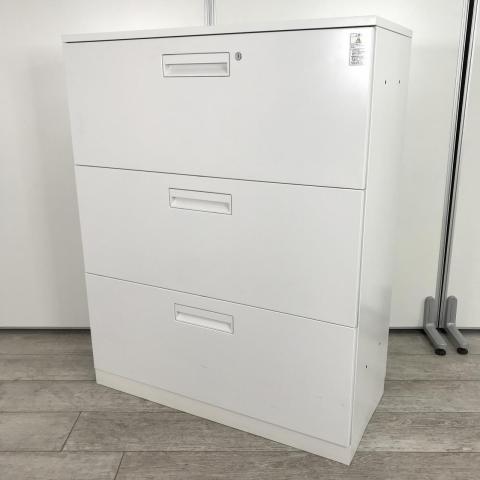 コクヨ KOKUYO ラテラル書庫 4段 キャビネット 鍵付き 木目調 収納庫 コクヨ（KOKUYO） ローキャビネット／ラテラル 一覧 - 中古