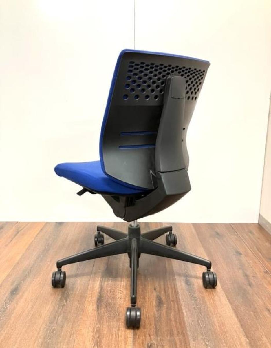 中古】ウィザードチェア コクヨ/KOKUYO 肘無ローバックチェア
