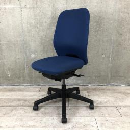 【関東倉庫在庫品】【長時間の着座でも疲れにくい！】■ウチダ製　シエルトチェア　肘無ミドルバッグチェア　■ブルー【弊社使用欄：A00990429】【ECBMC】【在庫入替セール品につき限定特価！】
