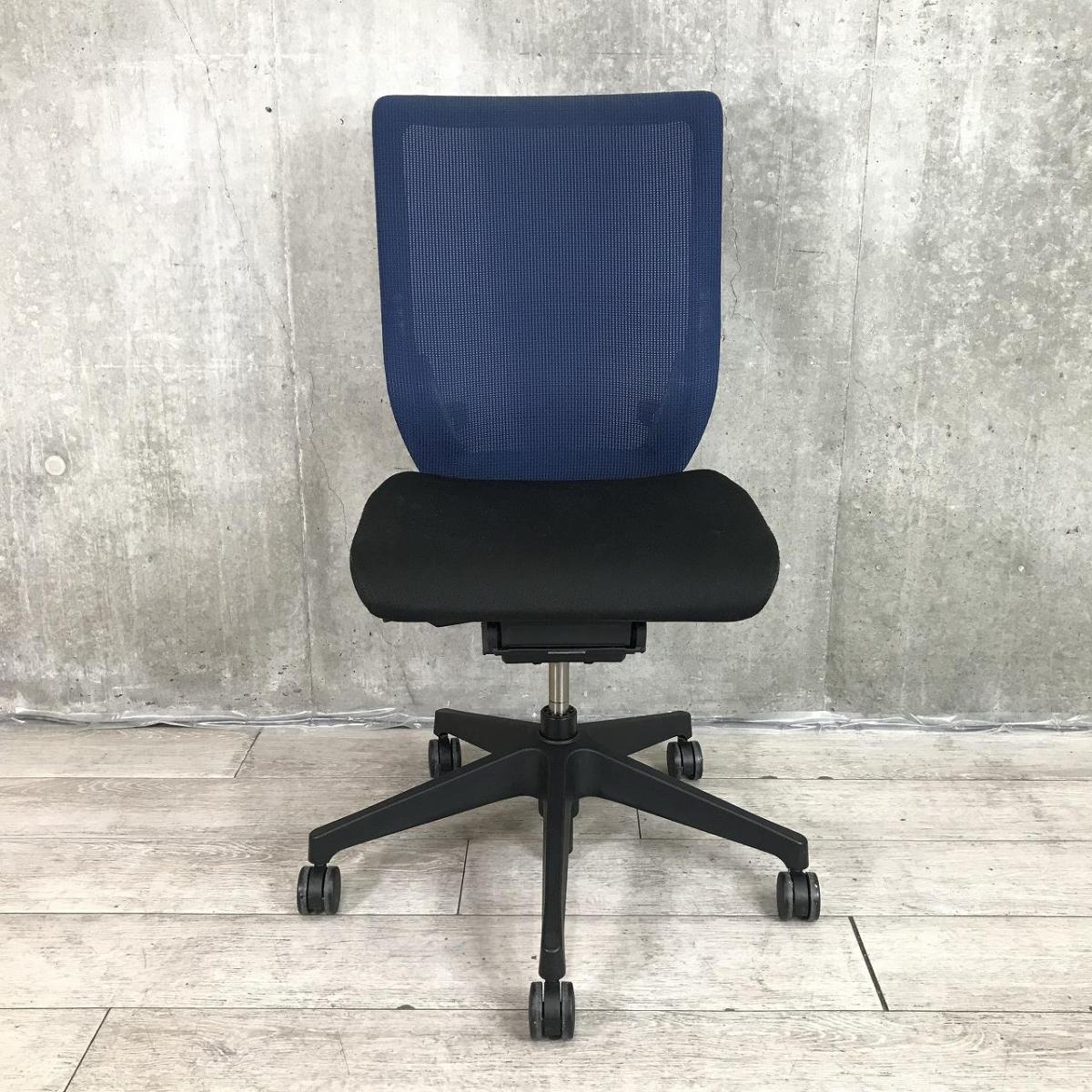 中古】ミレッザ イトーキ/ITOKI 肘無ハイバックチェア 525427