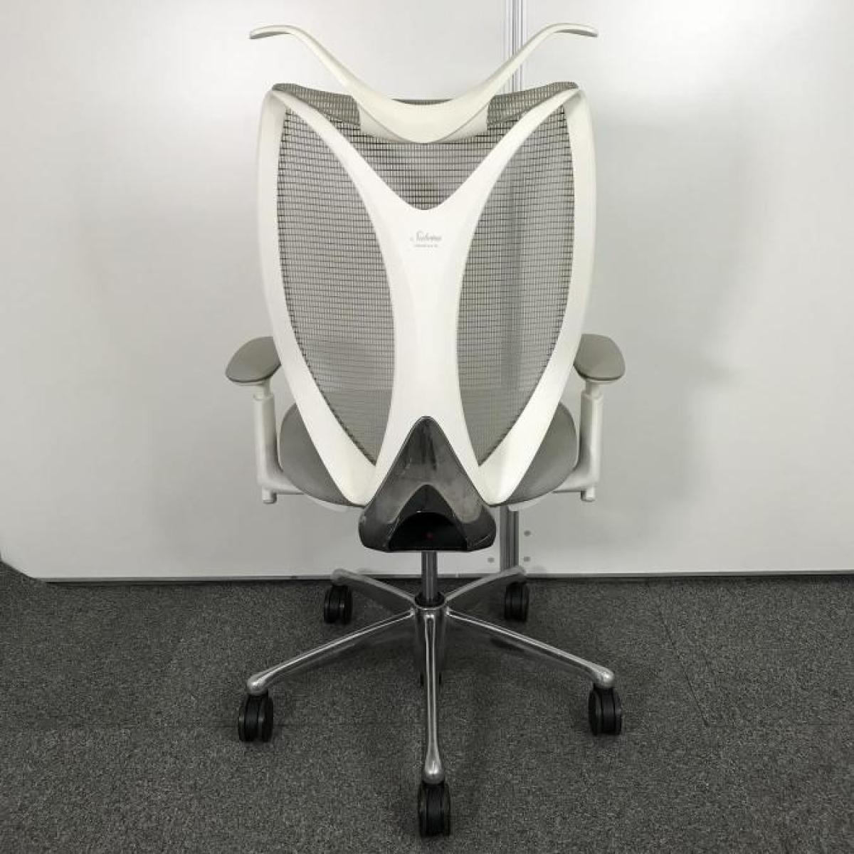 中古】サブリナ C854BW FSZ3 オカムラ/okamura 肘付ハイバック