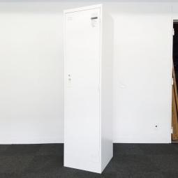 【4台入荷】コクヨ製人気ホワイトカラーの1人用ロッカー入荷しました！！　中古　オフィス 家具 ロッカー 更衣室  LK　ワイドタイプW455  オフィスバスターズ　梅田本店