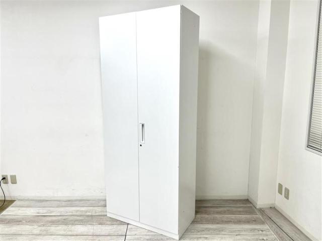【定価約11万円】【収納力抜群！書類の整理におすすめなハイキャビット！】■コクヨ/エディア　■両開きハイキャビネット　■シリンダー錠