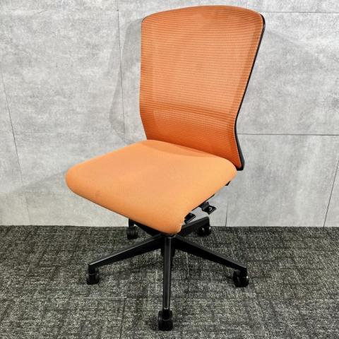 【中古】エルフィ  ウチダ（UCHIDA) 肘無ハイバックチェア