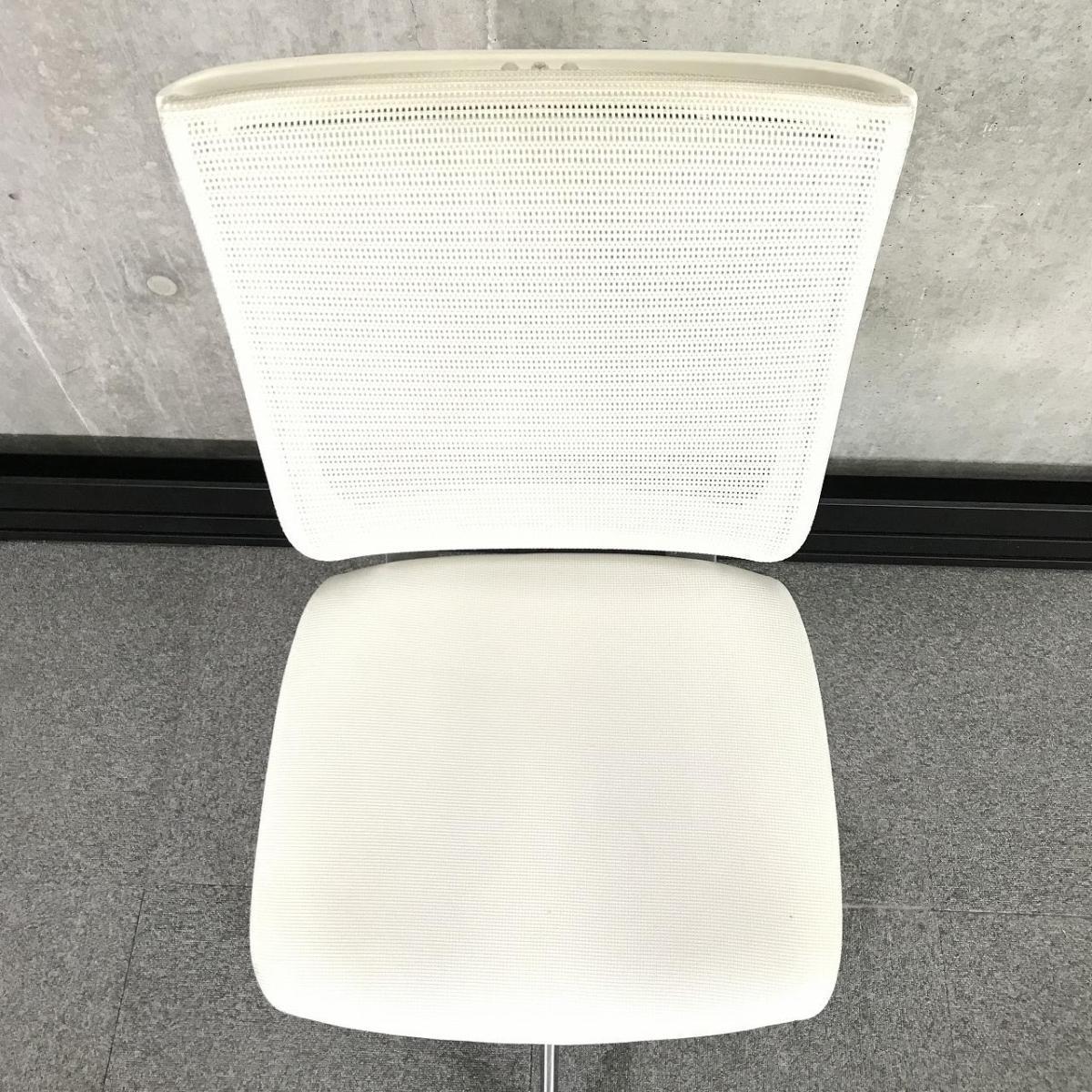 中古】バロンメッシュチェア オカムラ/okamura 肘無ハイバック