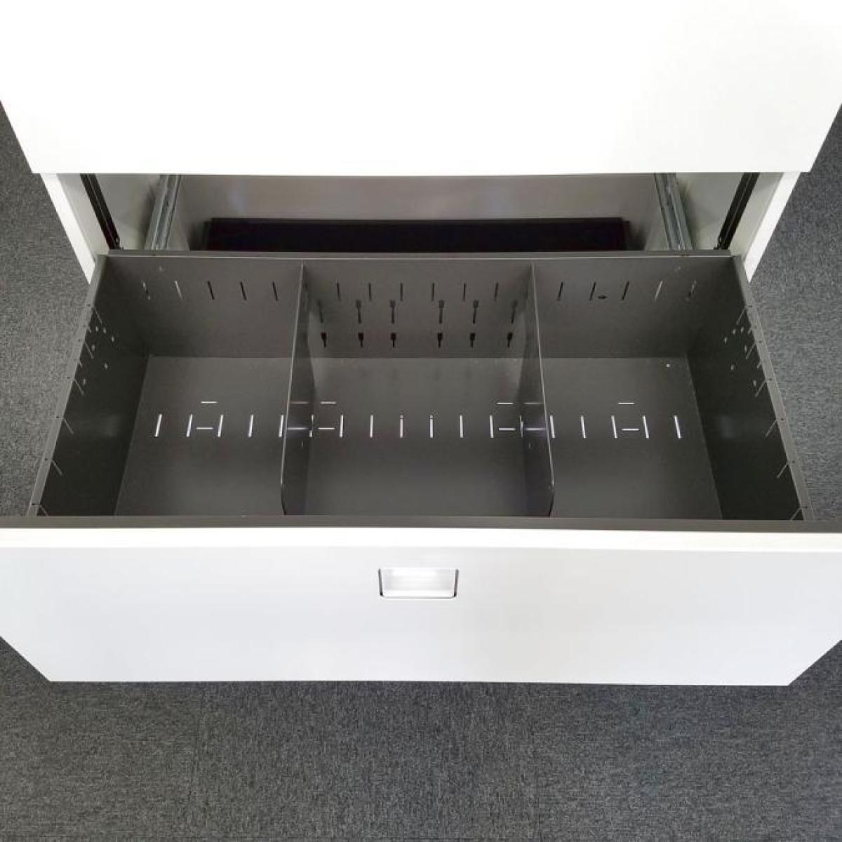 オカムラ okamura レクトライン 4B317F-ZA75 両開き書庫
