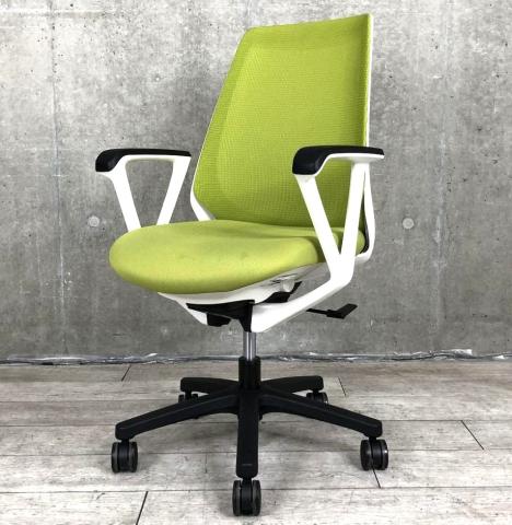 【中古】ノナ KZ-330PG-W9Q6 イトーキ（ITOKI） 肘付ハイバックチェア