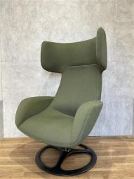 【西】※※限定1脚※※【福岡西店在庫商品】　【オカムラ】【ライブス】【グリーン】【パーソナルチェア】【福岡オフィス家具】【福岡中古家具】【中古事務什器】【中古チェア】【中古椅子】