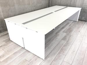 【関東倉庫在庫品】【W3200D1200】奥行きコンパクトサイズ！大人気／定番
W1600天板×4枚構成　◆KOKUYO／コクヨ　◆WORKVISTA／ワークヴィスタ