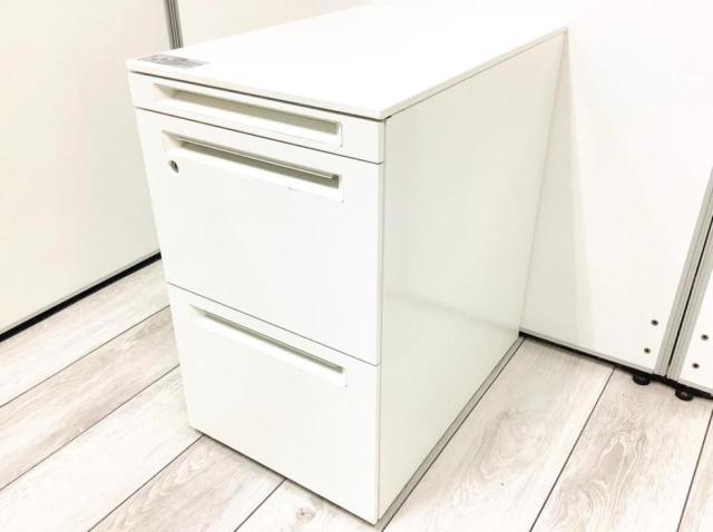 【中古】アドバンス  オカムラ（okamura） ワゴン3段