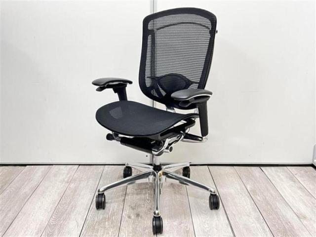 【中古】コンテッサチェア  オカムラ（okamura） 肘付ハイバックチェア