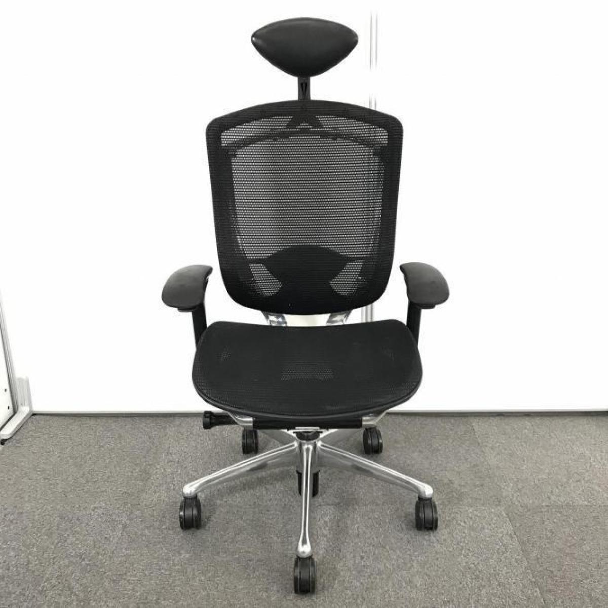 中古】コンテッサ セコンダ オカムラ/okamura 肘付ハイバック 中古】コンテッサ セコンダ オカムラ/okamura 肘付ハイバック