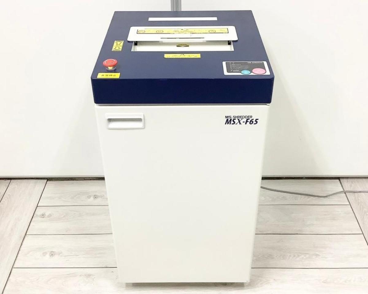 明光商会 MSシュレッダー 業務用シュレッダー　MSX-F65　最大65枚 楽天市場】【大型商品】明光商会 MSX-F65 MSシュレッダー A3対応