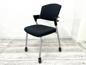 【在庫入替セール品】【定価約5万円】【分厚いクッションで長時間でも快適な座り心地】■コクヨ製　プロッティ　スタッキングチェア