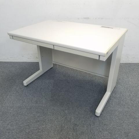 【スタンダードなデザインで使いやすい！】■コクヨ製　平デスク　W1000×D700×H700mm　※日焼けがあるためお安く！【KOKUYO　BS】
