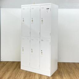 【☆人気な6人用ロッカー☆】◆コクヨ/LK　ホワイト　増員　買い替え　博多　天神　中古　九州最大級