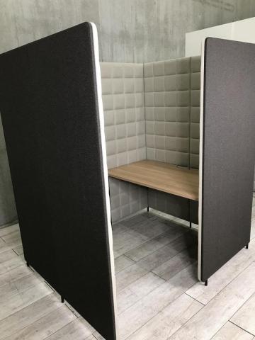 【中古】フォーレ PFRT-K1307-MP21 コクヨ（KOKUYO） 集中ワークブース