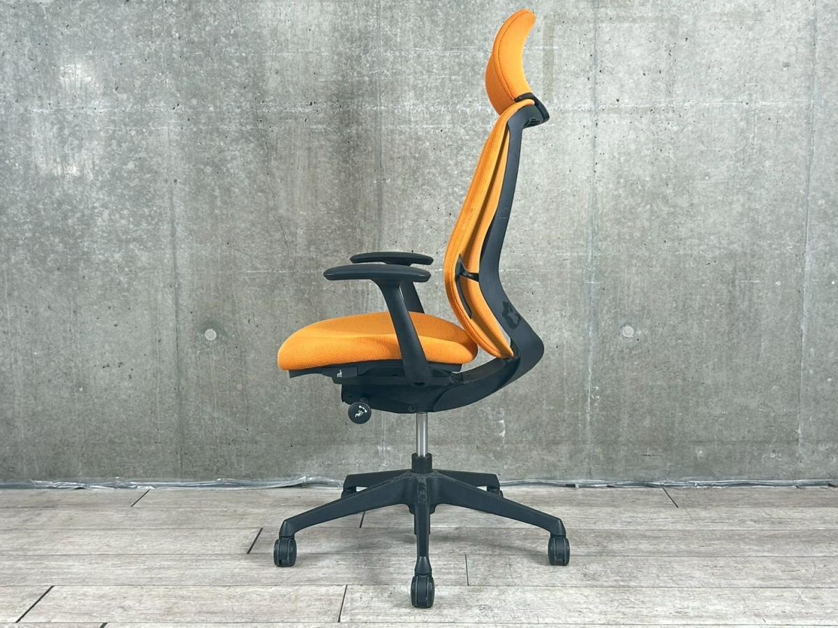 中古】シルフィー オカムラ/okamura 肘付ハイバックチェア