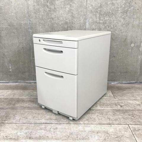 【中古】SD  オカムラ（okamura） ワゴン3段