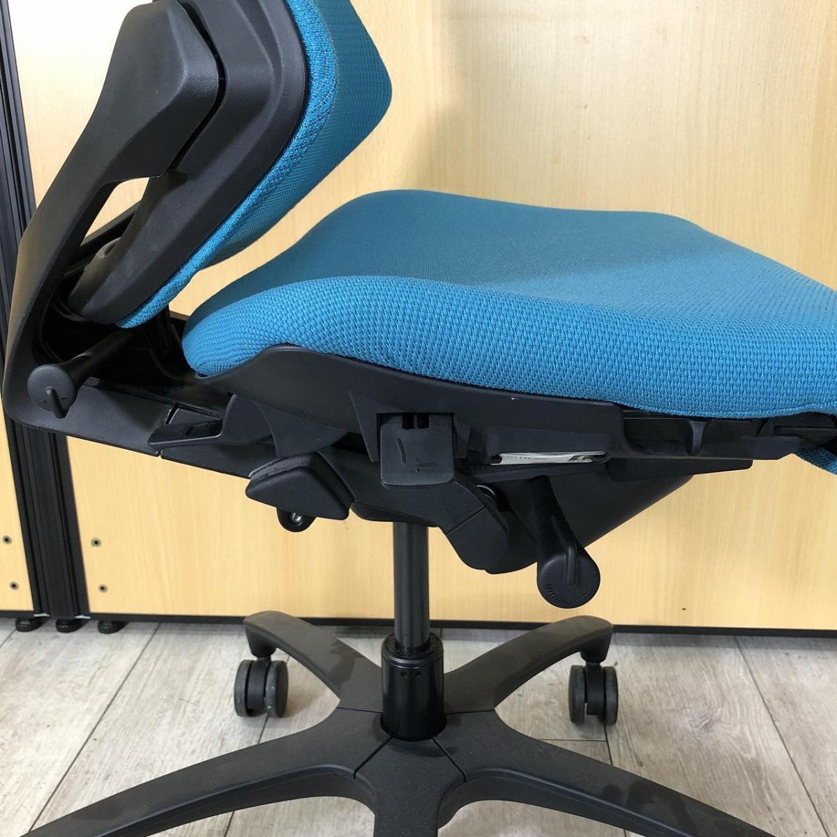 中古】エフメッシュ KF-370JB-T1A3 イトーキ/ITOKI 肘無