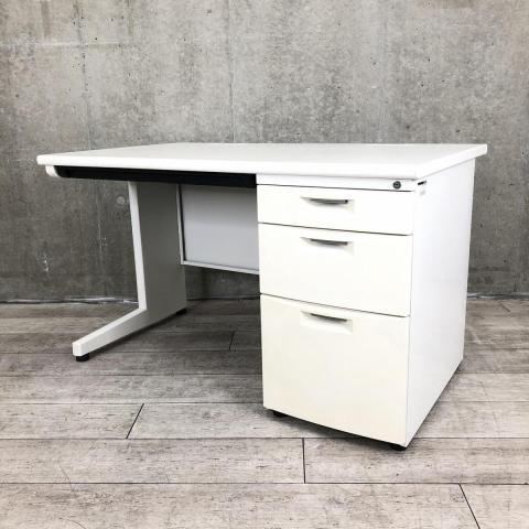 【中古】＊引取可能＊関東配送限定 SKK 160cm パソコンデスク ホワイト ワーキングデスク W800xD600 ホワイト GZWD-0860WH | オフィス