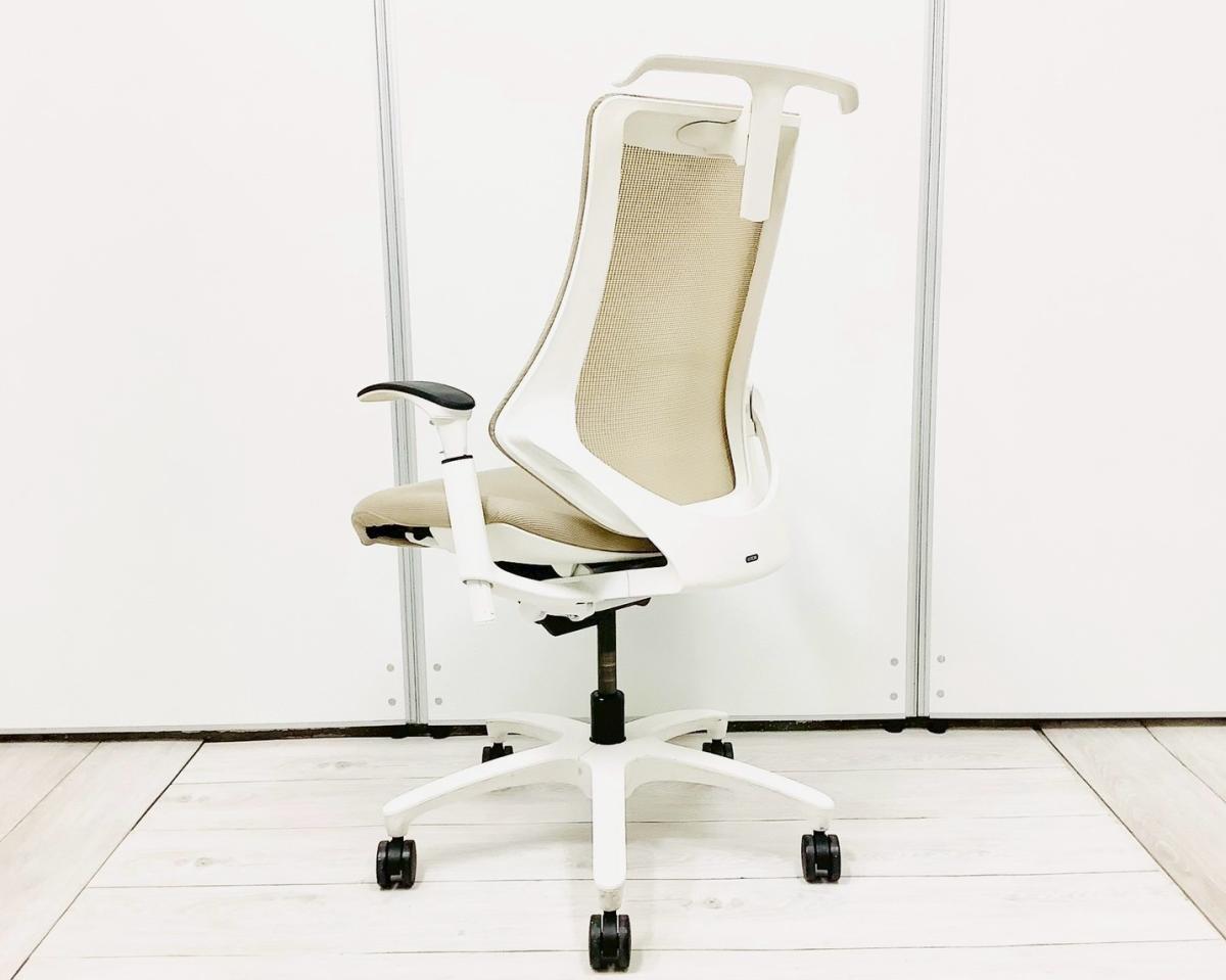 中古】エフメッシュ KF-370JB-T1A3 イトーキ/ITOKI 肘無