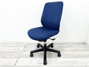 【定価約7万円】【コストパフォーマンス抜群！イトーキのトルテチェア！】■イトーキ/トルテ　■ブルー　■肘無ハイバックチェア