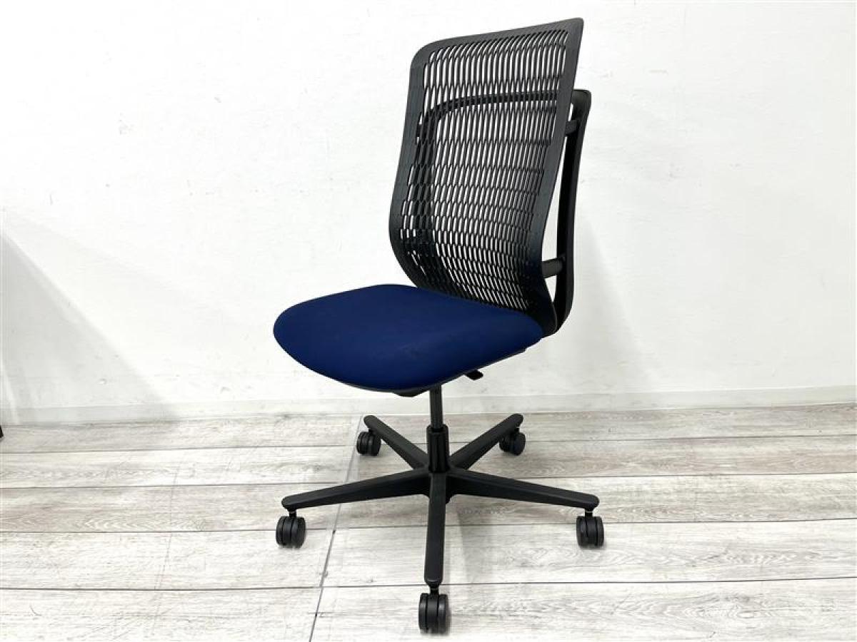 ブランド品専門の 中古】AJチェア 527760 肘無ハイバックチェア ウチダ/UCHIDA デスクチェア