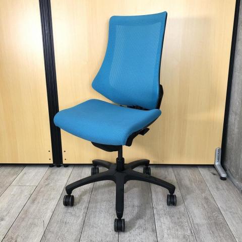 【中古】エフメッシュ KF-370JB-T1A3 イトーキ（ITOKI） 肘無ハイバックチェア