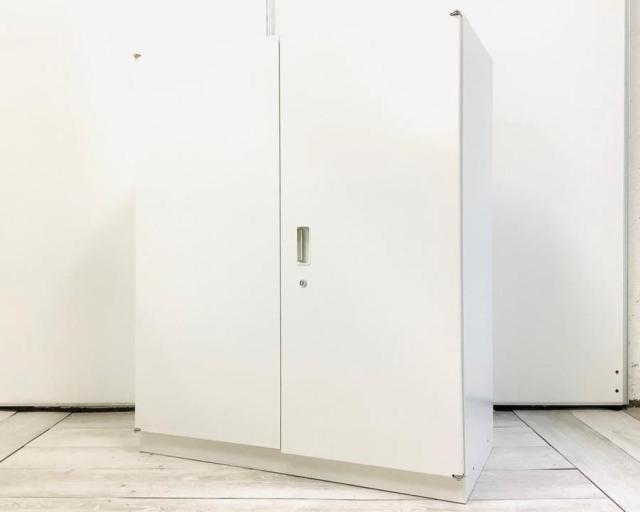 【中古】シンライン  イトーキ（ITOKI） ローキャビネット／両開き