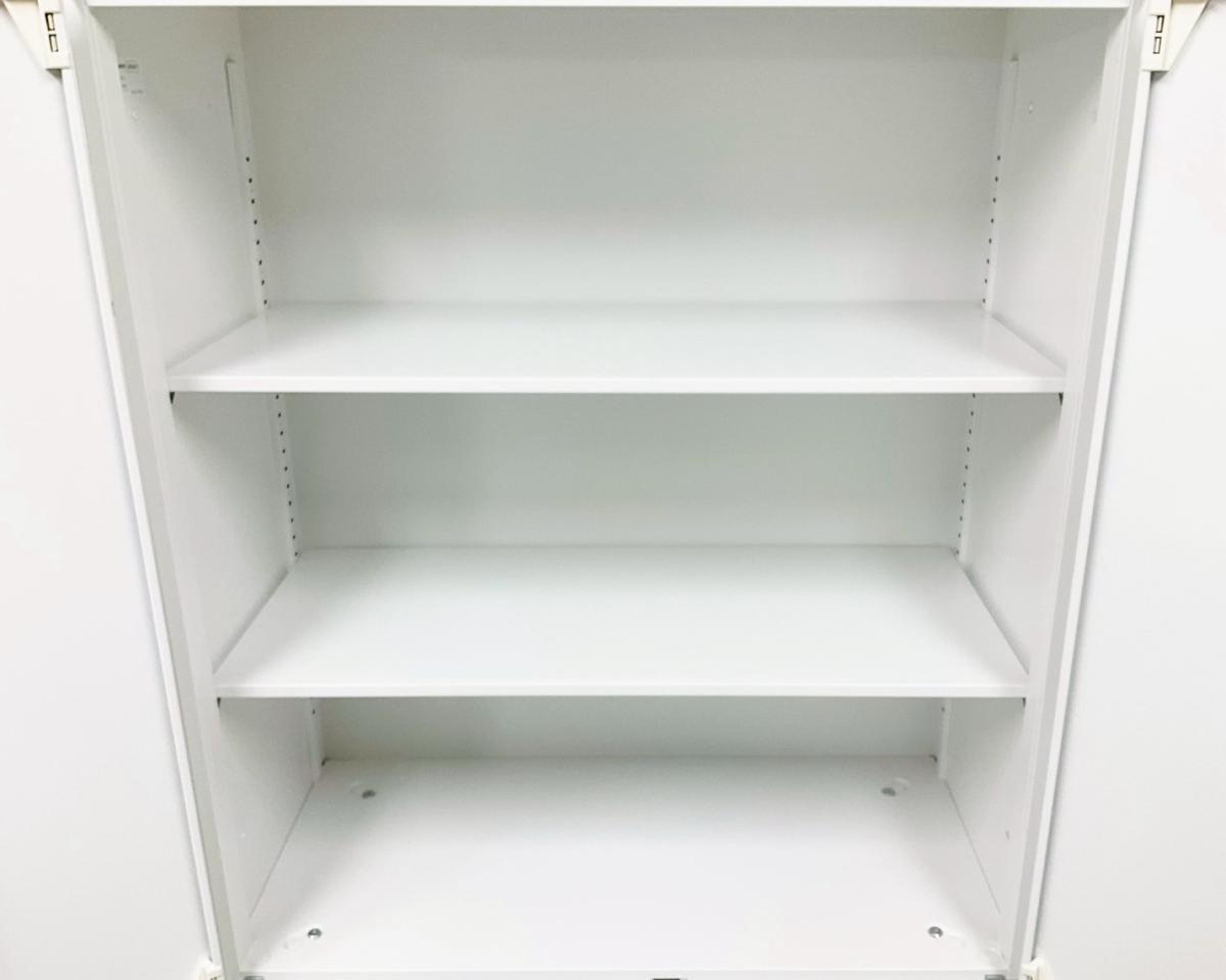 ポンコツさん専用 ウチダ  スチール書庫  両開きキャビネット ベース、天板付き Amazon.co.jp: スチール書庫 幅80 両開き 書庫 5段 ロッカー 1人