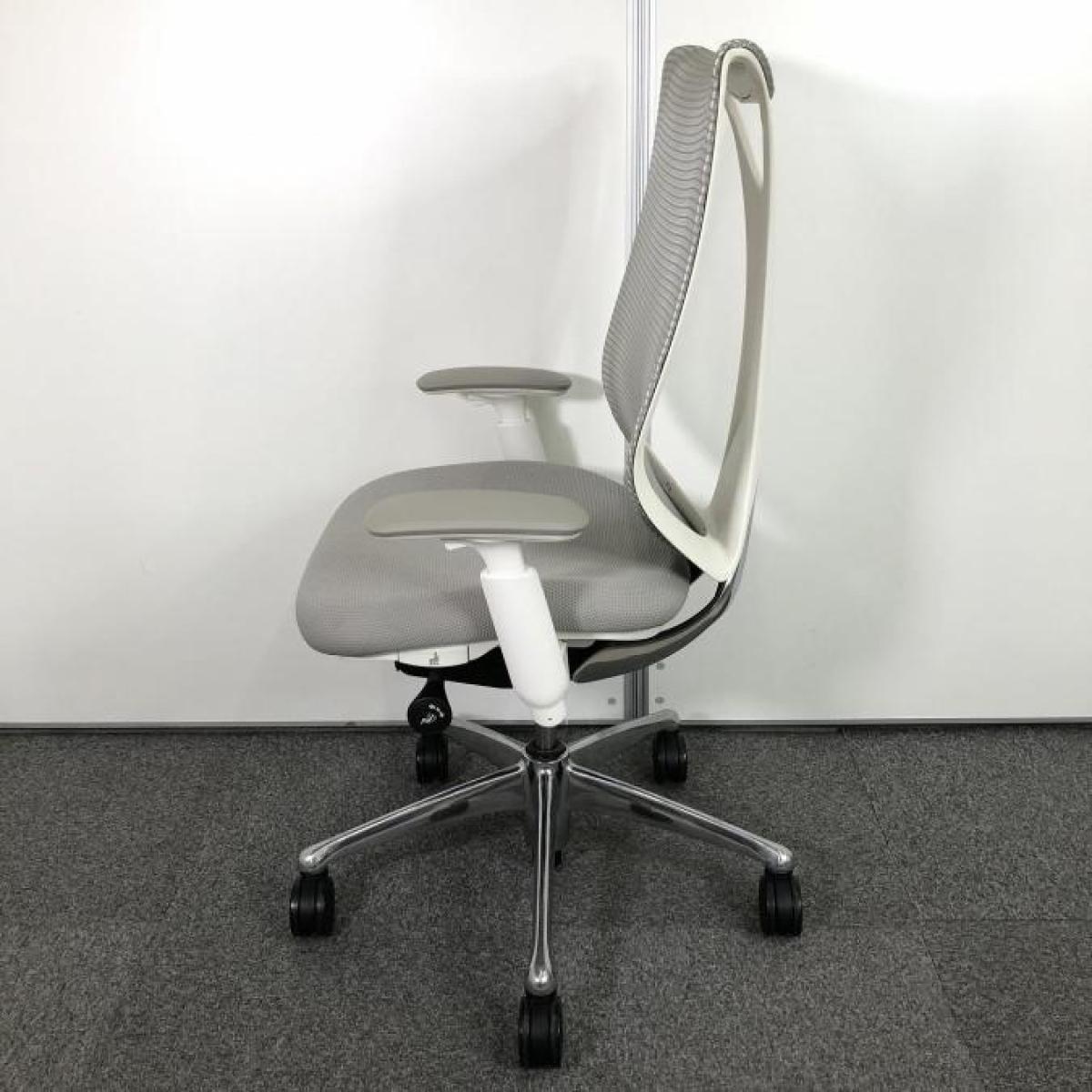 中古】サブリナ C854BW FSZ3 オカムラ/okamura 肘付ハイバック