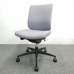 【関西倉庫在庫品】OAチェア　ローバック肘無　コクヨ　ウィザード２　グレー　オフィスチェア　オフィスバスターズ梅田本店