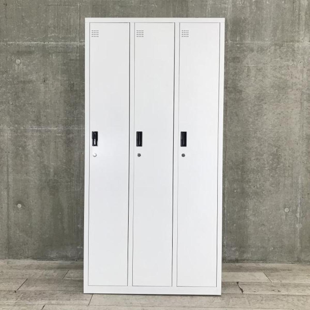 中古】 3人用更衣ロッカー 528088 - 中古オフィス家具なら
