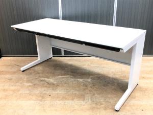 【ゆとりのあるワークスペースで作業効率アップ！】■コクヨ　アイエスシリーズ　平デスク　W1600×D700×H720mm　ホワイト【KOKUYO　IS】★