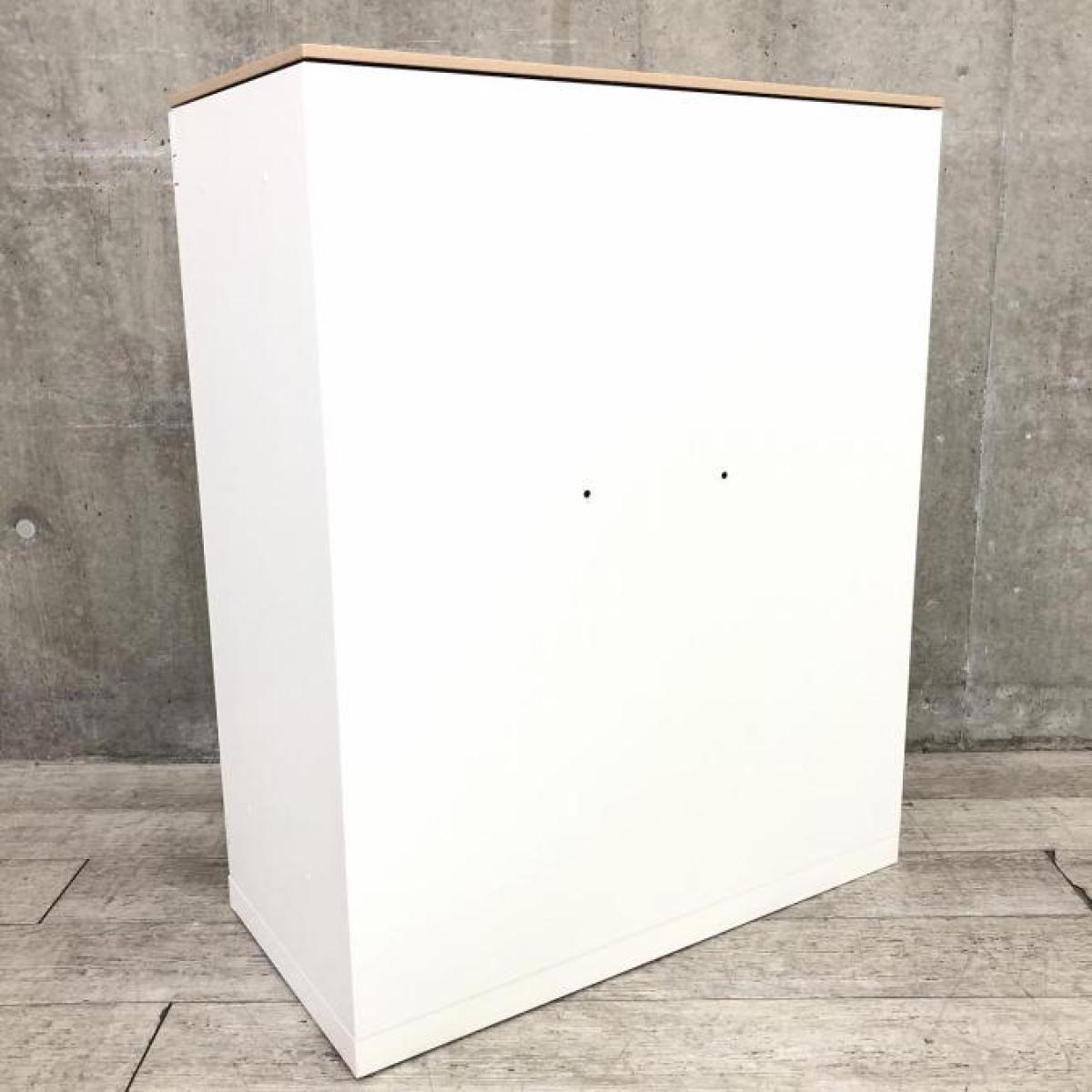 中古】レクトライン オカムラ/okamura ハイキャビネット／両開き