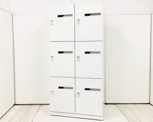 収納家具 パーソナルロッカー ダイヤル錠 オススメ(おすすめ) 大人気 ・UCHIDA／内田洋行　・HSパーソナル ※横浜本店撮影画像※ 【マスターキーは付属しておりません】