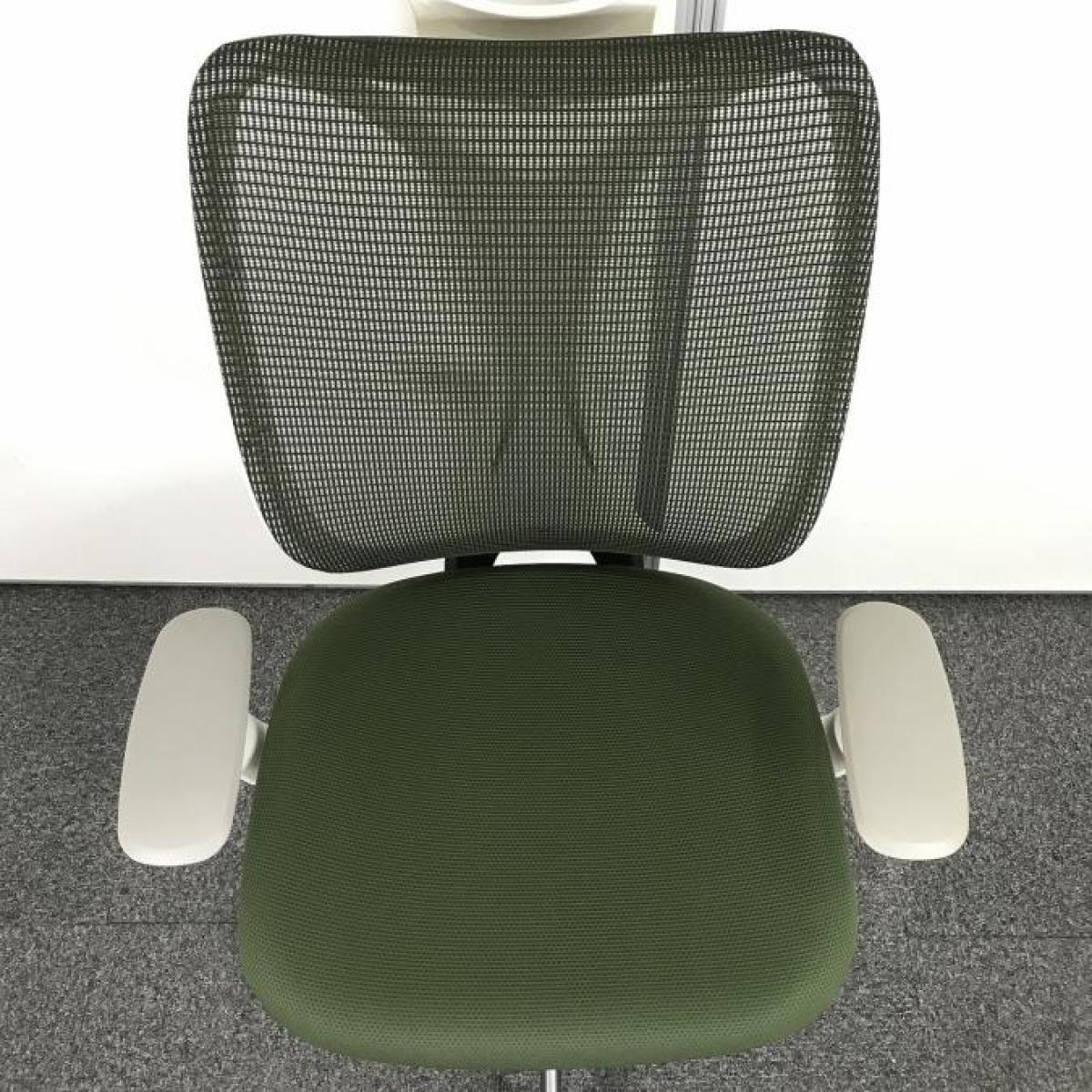 中古】サブリナ C854BW-FSZ5 オカムラ/okamura 肘付ハイバック
