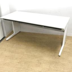 【訳アリ特価品】【ロット入荷】コクヨ　iS　平机　スタンダードテーブル　幅1500mmの大き目サイズ　センター引き出し付　ホワイト天板〈岐阜・愛知・三重・静岡・福井〉〉