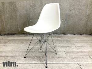 vitra/ヴィトラ　イームズ サイドシェルチェア　DSR　ホワイト　エッフェルベース
