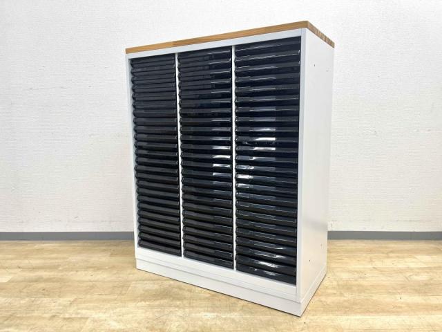 【中古】その他シリーズ  ウチダ（UCHIDA) ローキャビネット／クリスタルトレー