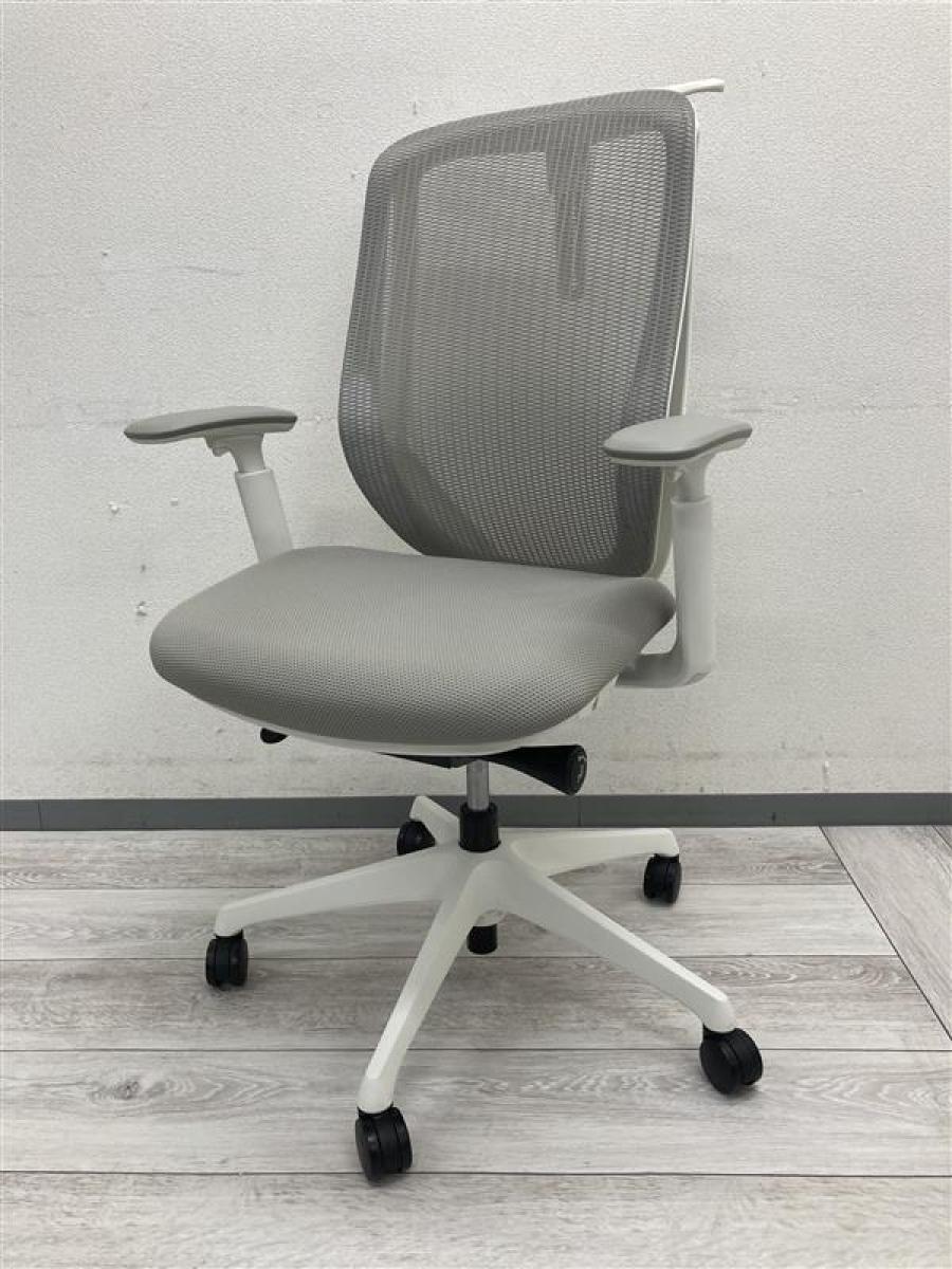中古】シルフィーメッシュ オカムラ/okamura 肘付ハイバック