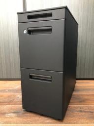 【希少なスリムタイプ！】【A4が2段分収納可能！】■コクヨ■GT■3段タイプ■ブラック