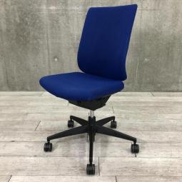 【ロングセラー商品！納得の座り心地！売れ続けている定番のオフィスチェア！】■コクヨ（KOKUYO）　ウィザード（wizard）チェア　ハイバック　肘無し　■ブルー× ブラックシェル
