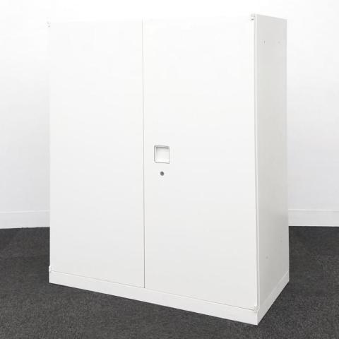 【中古】レクトライン  オカムラ（okamura） ローキャビネット／両開き