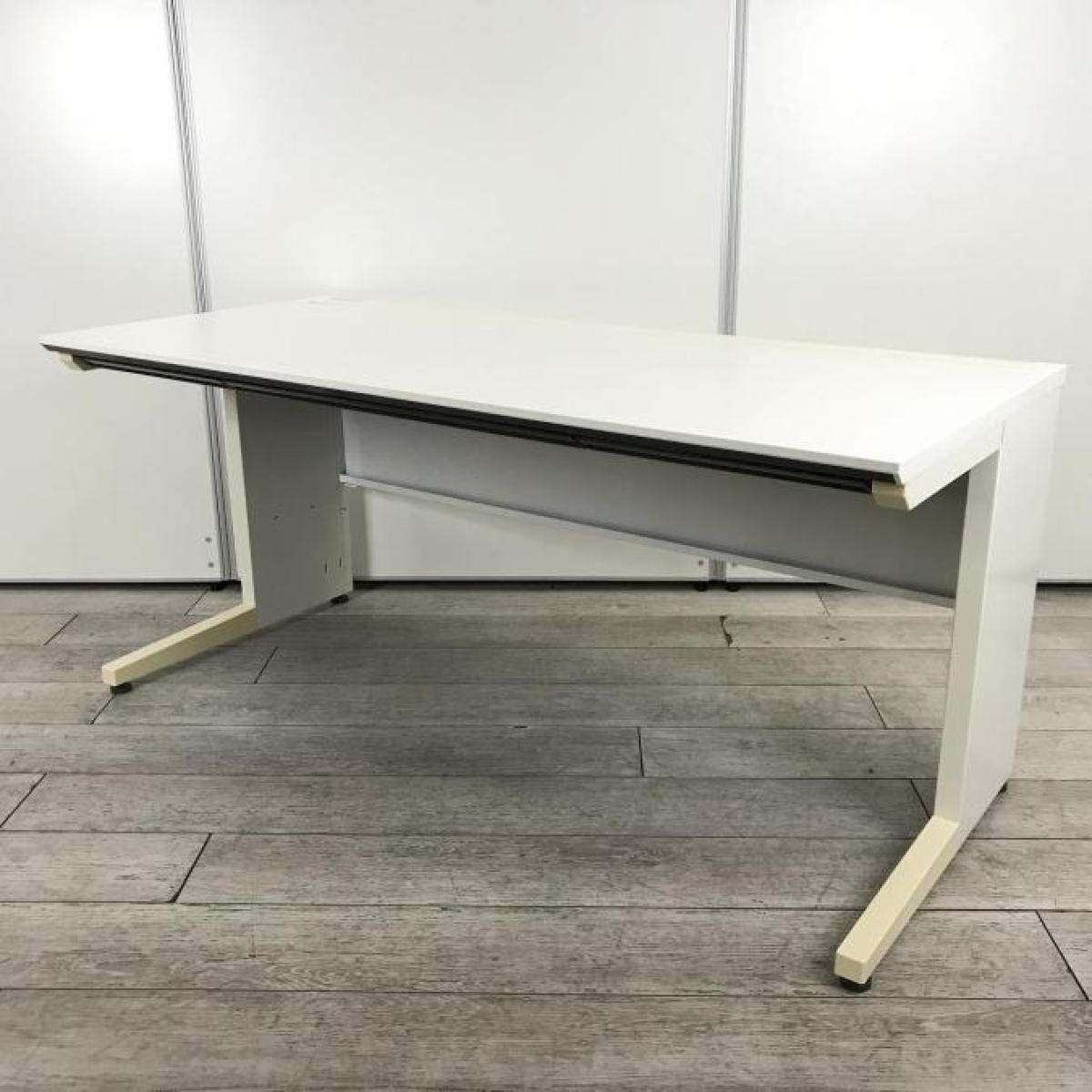 【幅1600㎜！ワークスペースを広く取りたい方にお勧め！】■コクヨ（KOKUYO）製　iSデスク　平机　引き出し付き　■W1600×D700×H720㎜　■ホワイト
                        iSシリーズ
                                    中古
            