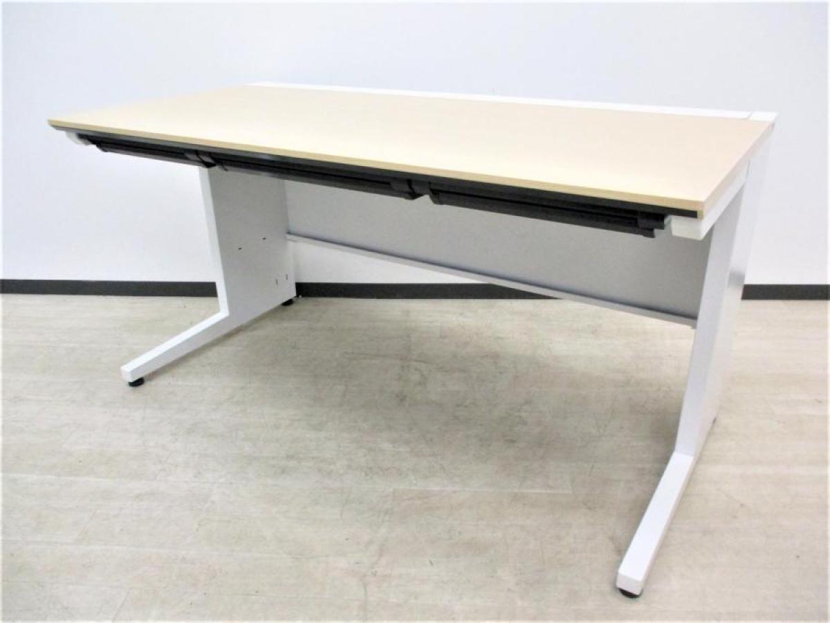 【人気！ナチュラル天板の平デスク！レイアウト変更のしやすい単体デスク！】■KOKUYO（コクヨ）isシリーズ　平デスク　ナチュラル　　引き出し付き　　【使い勝手の良いW1400㎜！スタンダードサイズ【AD】
                        iSシリーズ
                                    中古
            