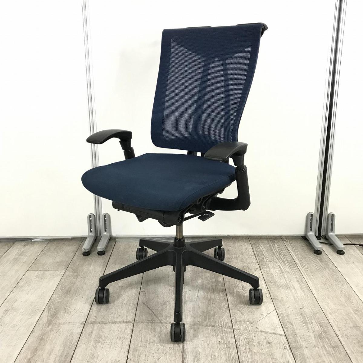 中古】セレーオチェア KF-570JB1-TTB2 イトーキ/ITOKI 肘付