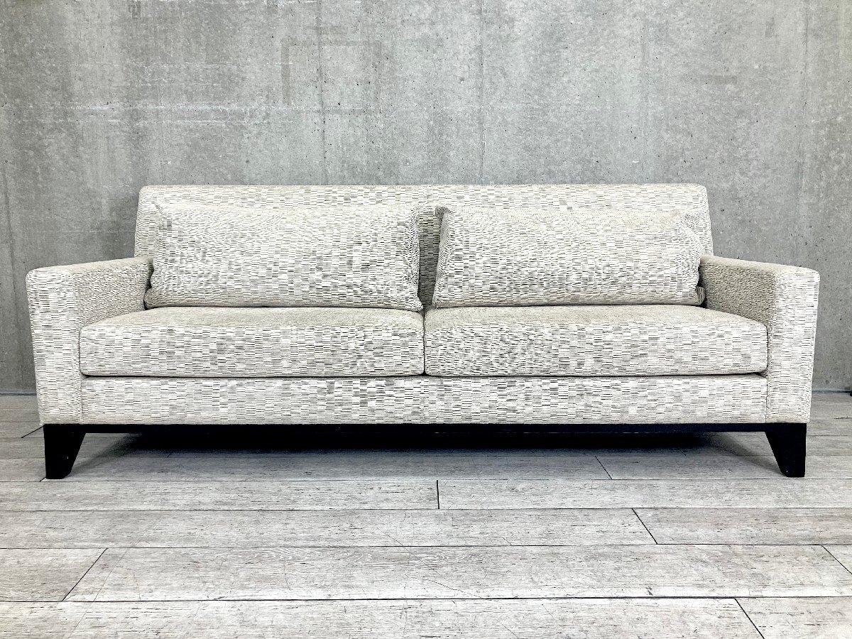 カッシーナ　ソファー Cassina（カッシーナ）241-32 PRIVE 2人掛ワイド 黒革（13X606
