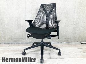 【2021年製】HermanMiller/ハーマンミラー　セイルチェア　ブラック　ASIYA23HA-2159
